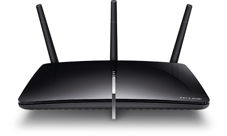 TP-LINK NP ARCHER D7 AC1750 MODEM ROUTER ADSL2+ GIGABIT INALÃMBRICO DE DOBLE BANDA, SWITCH DE 4 PUERTOS GIGABIT, 2 PUERTOS USB 2.0, 1300MBPS EN 5GHZ + 450MBPS EN 2.4GHZ, CHIPSET BROADCOM + ATHEROS